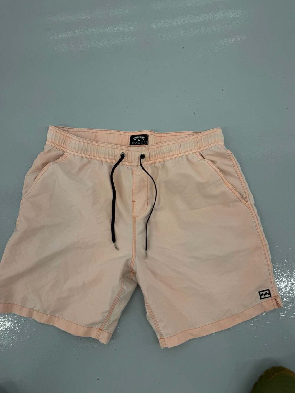 Billabong All Day Overdyed Layback Volley Shorts - Dusty Melon